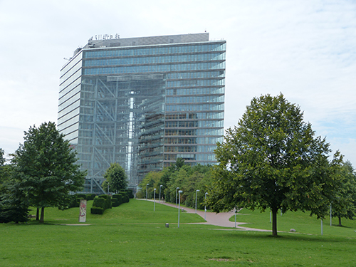Das Gebäude in dem das Ministerium sitzt.